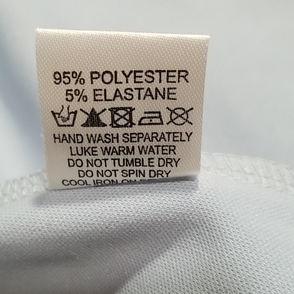 Missguided light blue sleeveless halter dress. Size 4 - Picture 15 of 15